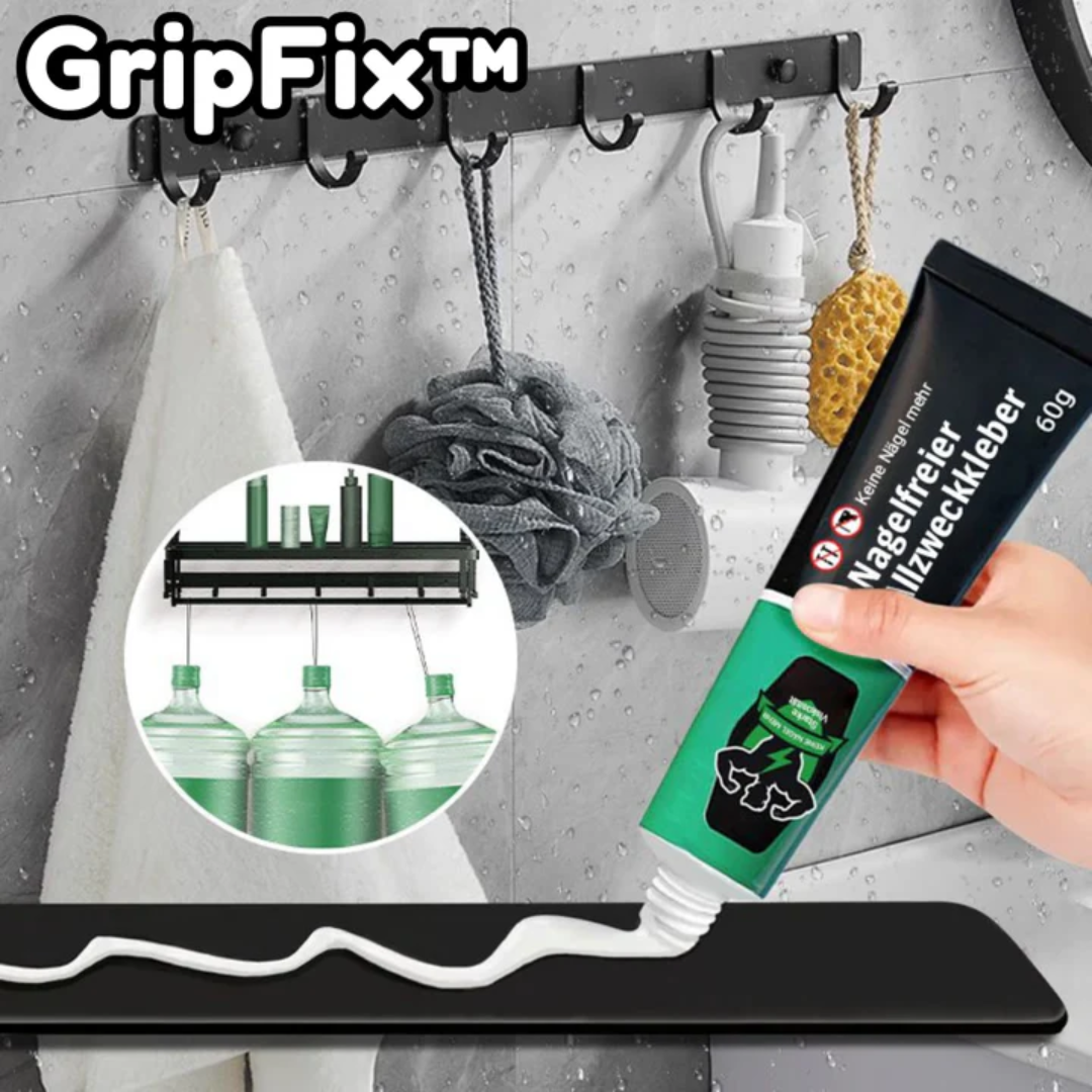 GripFix™ - Nail-free all-purpose adhesive (1+1 FREE)