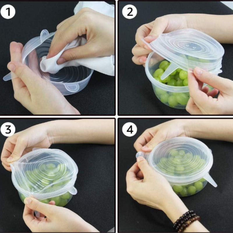 EcoLid™ | Silicone Container Covers (1+1 SET FREE)