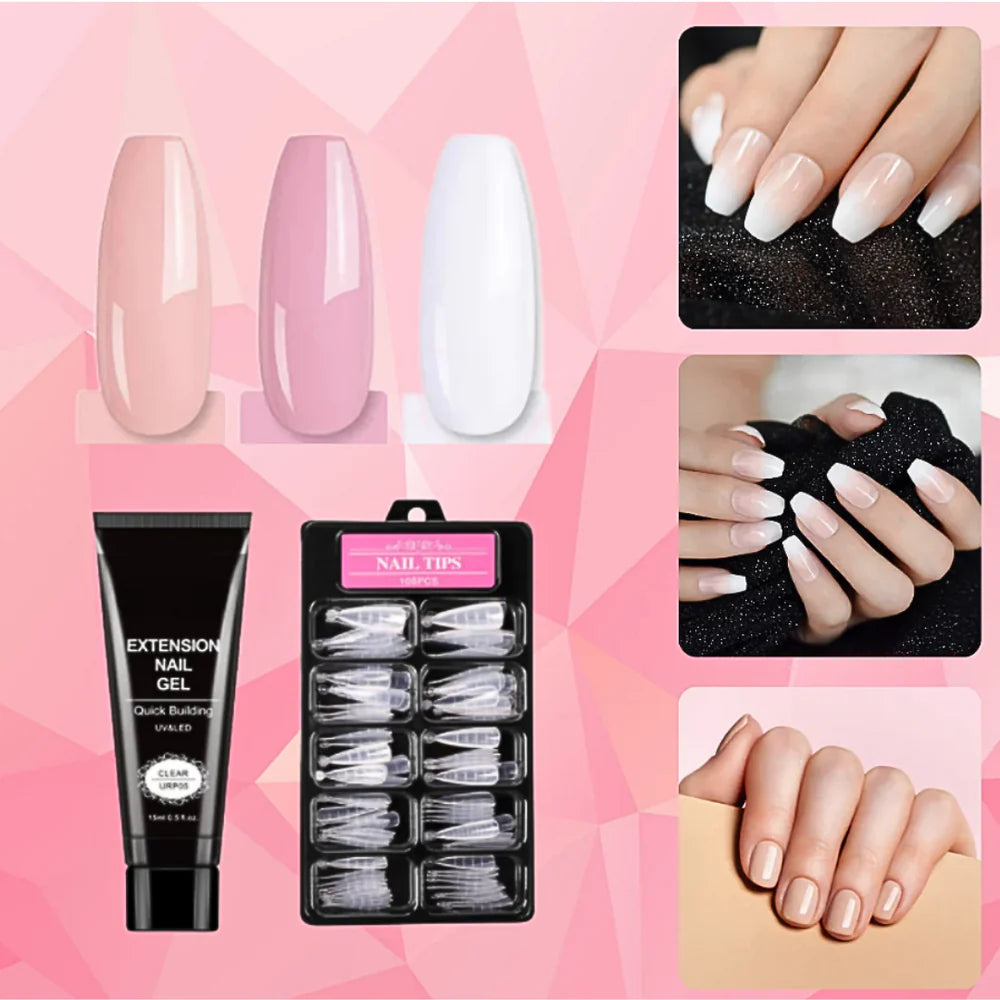 Gelora™ – DIY Professional Polygel Nail Set