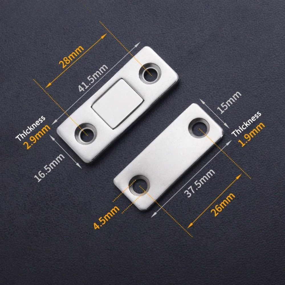 InvisiLock™ – Invisible Cabinet Door Magnets (Set of 4)