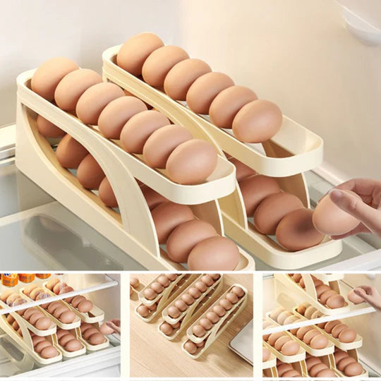 EggScroller™ – Automatic Rolling Egg Rack (1+1 FREE)