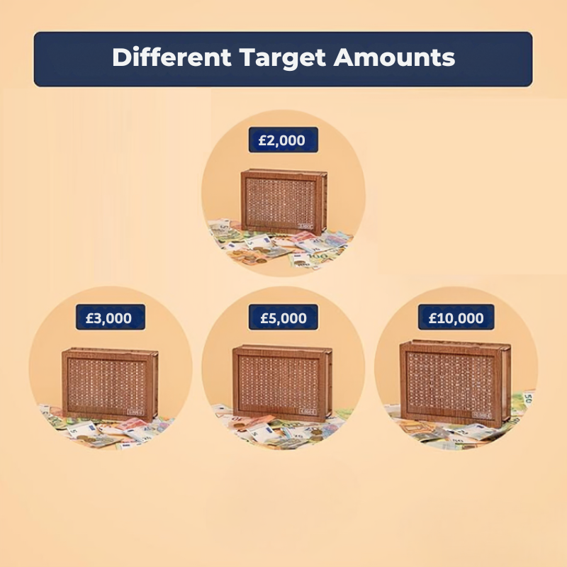 TreasureBox™ | Savings Box with Savings Goal