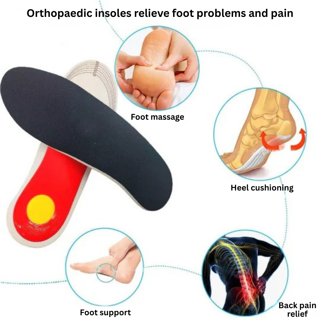 ArchEase™ – Orthopedic Arch Support Insoles