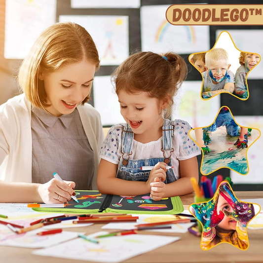 DoodleGo™ - Reusable children's drawing book