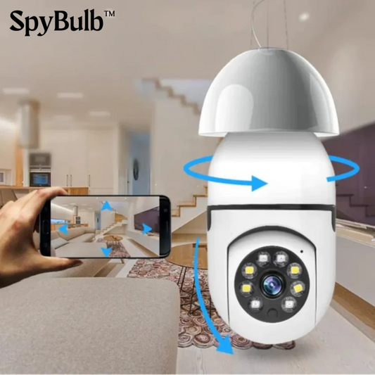 SpyBulb™ - Security Wifi Light Bulb Camera