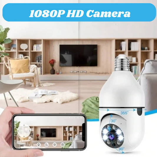 SpyBulb™ - Security Wifi Light Bulb Camera