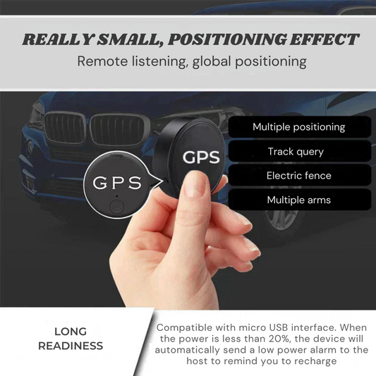 MagnoTrack™ - Magnetic mini GPS tracker (1+1 FREE)