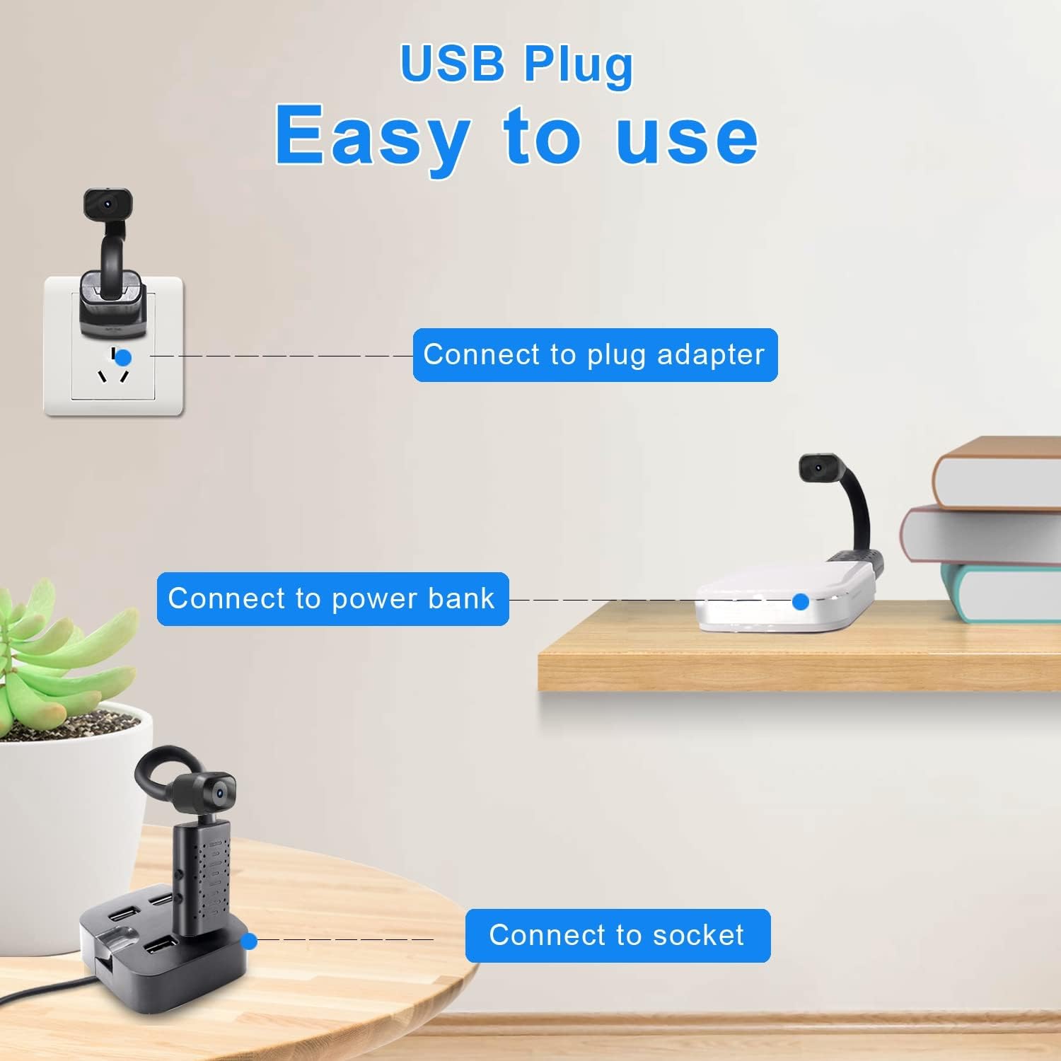 SpyEye™ – Mini Surveillance Camera