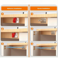 InvisiLock™ – Invisible Cabinet Door Magnets (Set of 4)