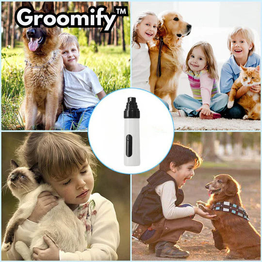 Groomify™ – Electric Pet Nail Clipper