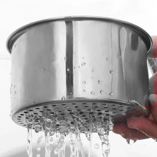 SinkNest™ – Swan Shaped Sink Strainer Basket