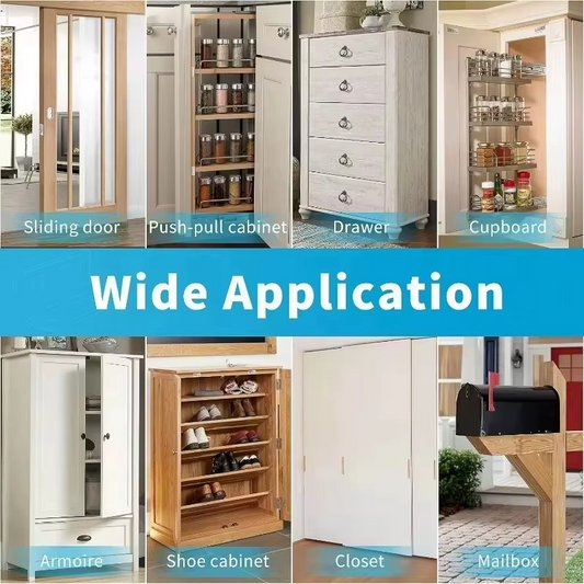InvisiLock™ – Invisible Cabinet Door Magnets (Set of 4)