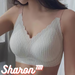 Sharon™ - Embossed Lace Bra With Scalloped Neckline