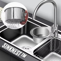 SinkNest™ – Swan Shaped Sink Strainer Basket