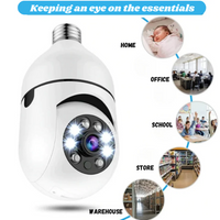 SpyBulb™ - Security Wifi Light Bulb Camera