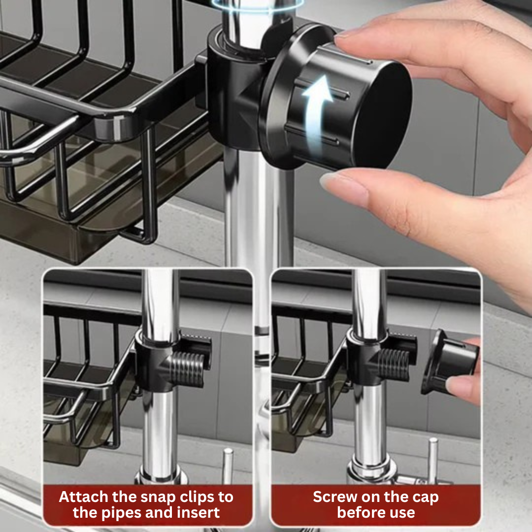 TidyTap™ – Kitchen Faucet Organizer