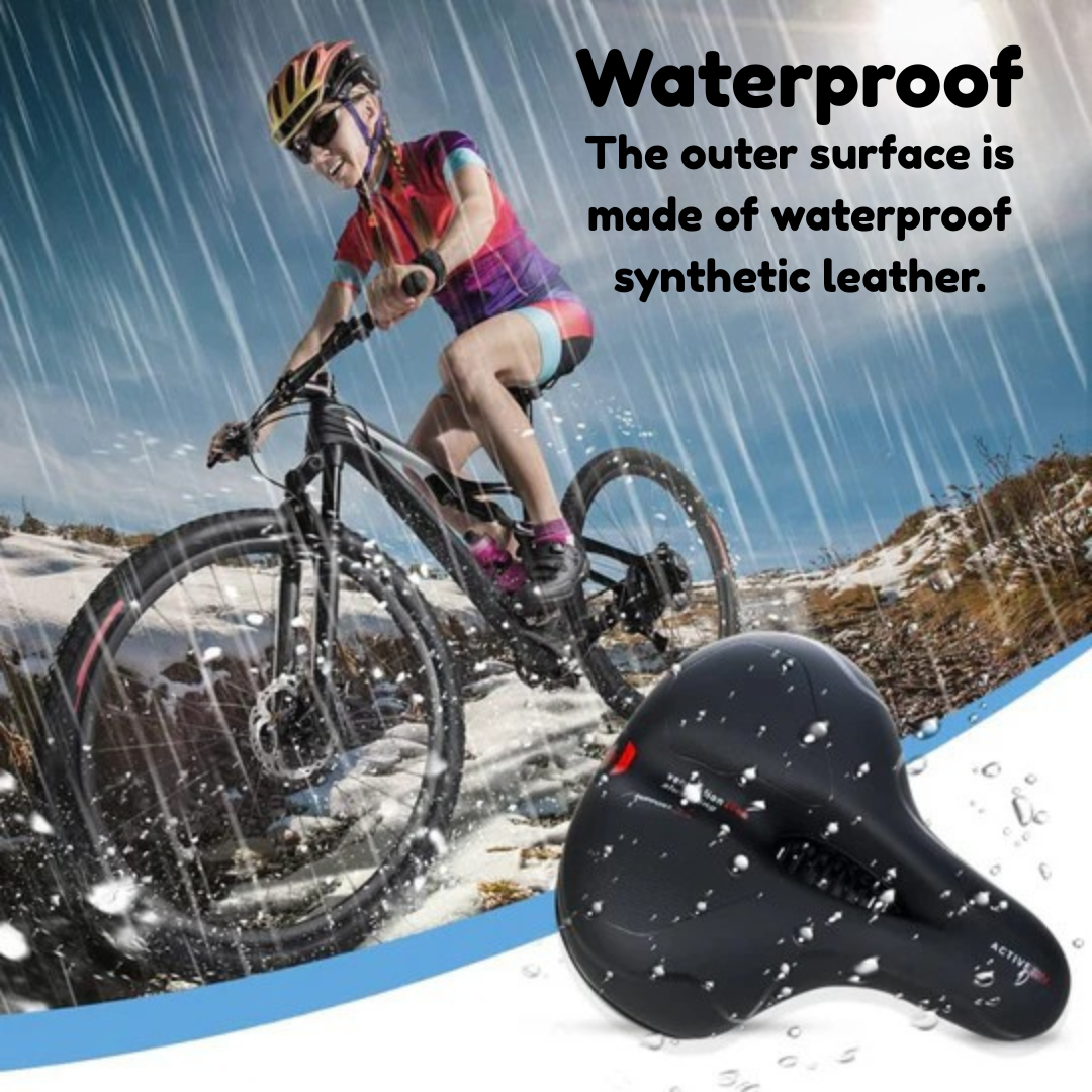 CloudRide™ – Breathable Hollow Bike Saddle