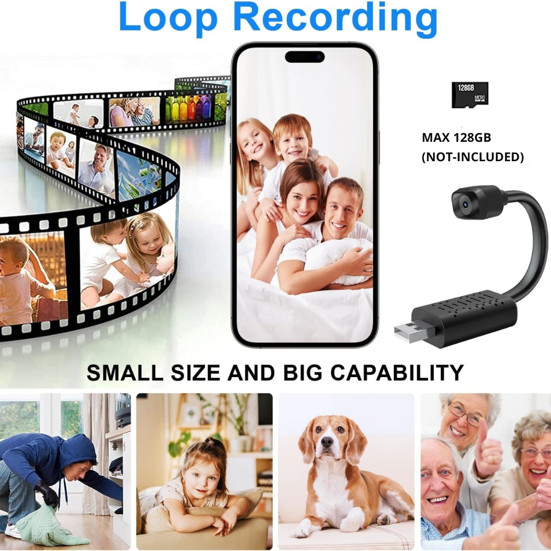 SpyEye™ – Mini Surveillance Camera