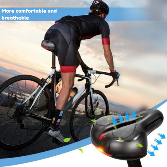 CloudRide™ – Breathable Hollow Bike Saddle