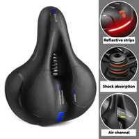 CloudRide™ – Breathable Hollow Bike Saddle